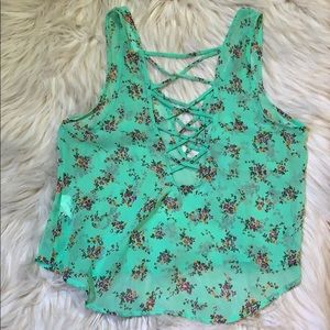 SOLD!! Lush Floral top